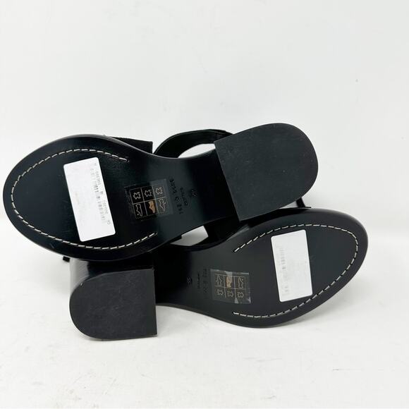 RAG & BONE Mari Sandals in Black Suede NWT in Size 5 - Picture 10 of 10